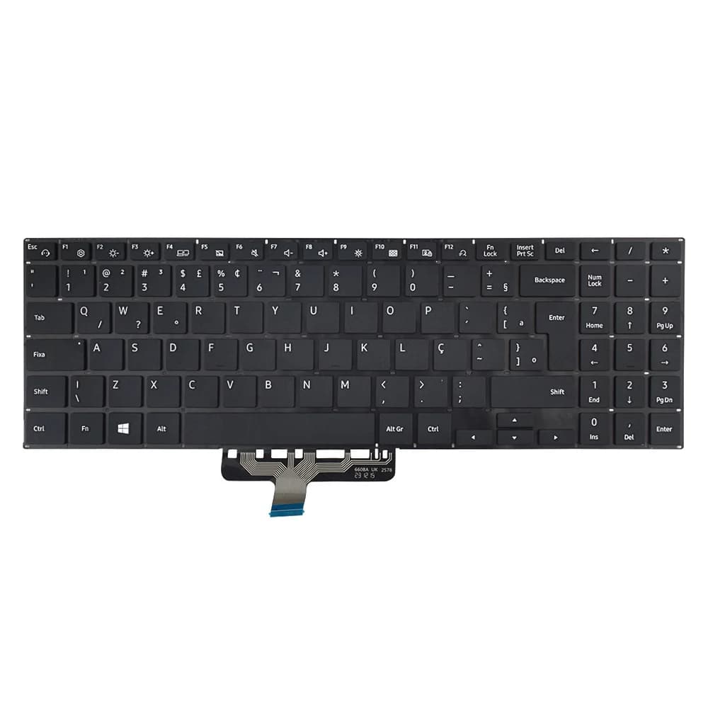 Teclado Para Notebook Samsung Np550xda-ko1br