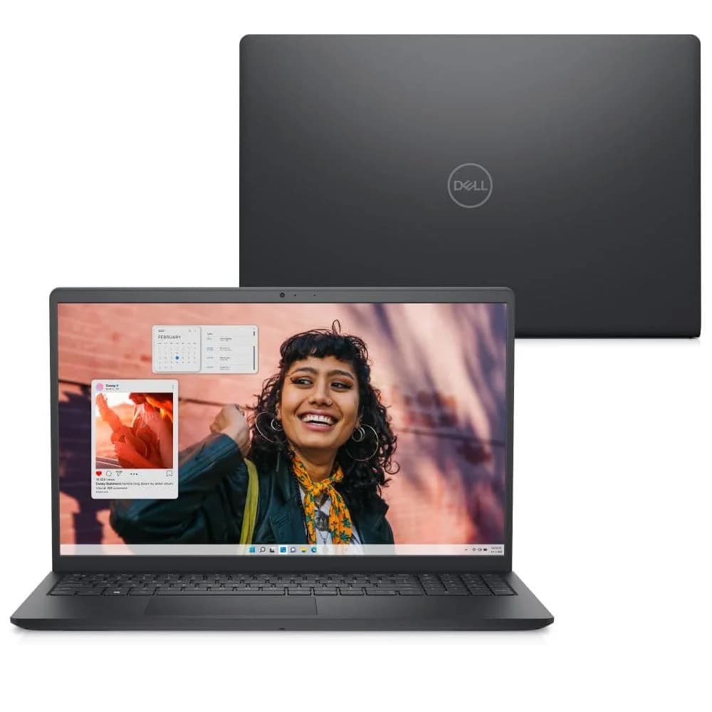 Notebook Dell Inspiron 15 I15-i1300-a30p Intel Core i5-1334u, Ram 8GB Ddr4, 512gb Nvme, 15.6" Fhd 120hz, Win11, Preto