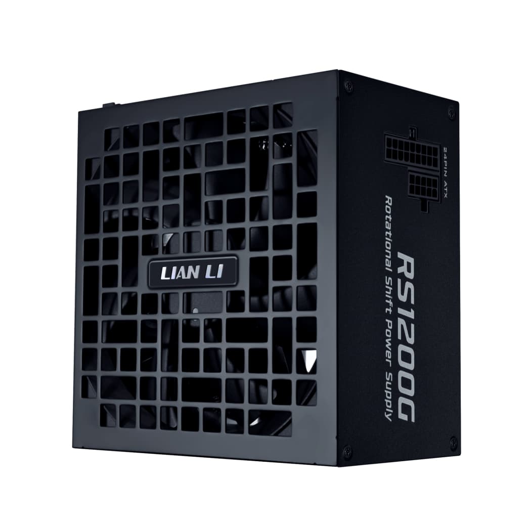 FONTE 1200W 80 PLUS GOLD LIAN LI RS1200G, ATX 3.1, FULL-MODULAR, BLACK - RS1200G BR