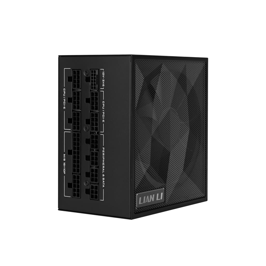 FONTE 1200W 80 PLUS PLATINUM LIAN LI SX1200P, ATX 3.1, FULL-MODULAR, BLACK - SX1200P BLACK BR