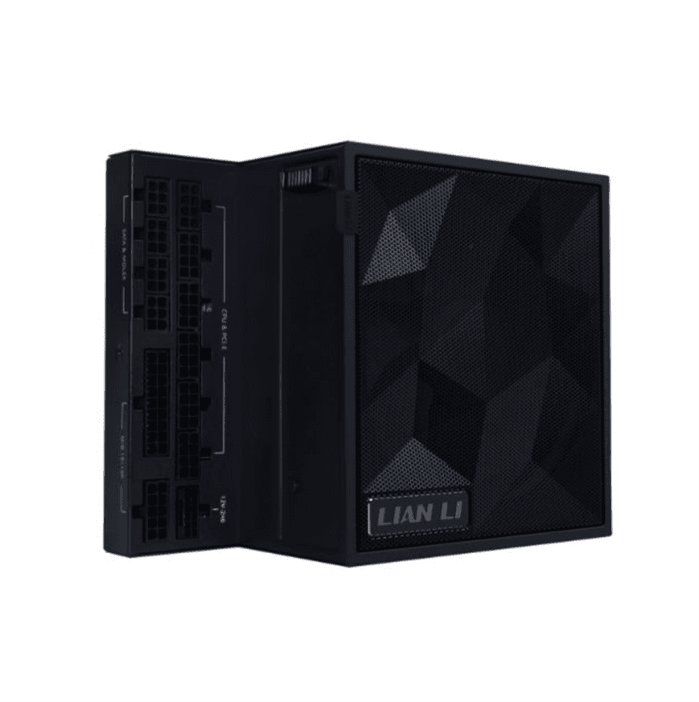 FONTE 850W 80 PLUS GOLD LIAN LI EDGE GOLD, ATX 3.1, FULL-MODULAR, BLACK - EG0850G BLACK BR