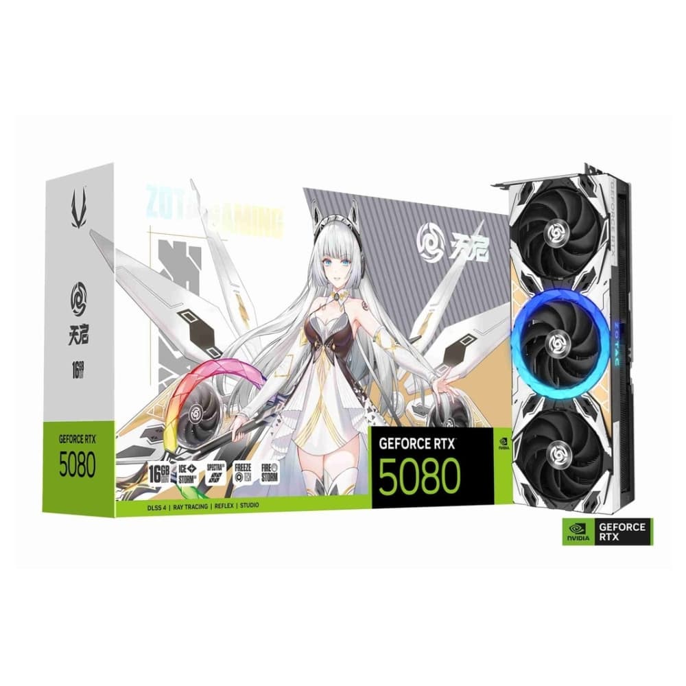 GPU ZOTAC RTX 5080 16GB APOCALYPSE OC, GDDR7, 256-BITS, 3X DP / 1X HDMI - ZT-B50800C-10P