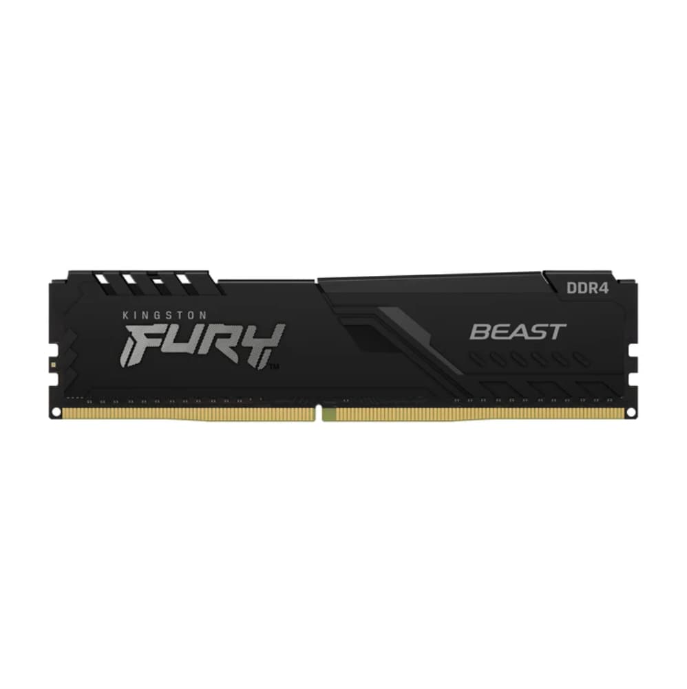 MEMÓRIA 16GB DDR4 3200MHZ KINGSTON FURY BEAST, BLACK - KF432C16BB/16