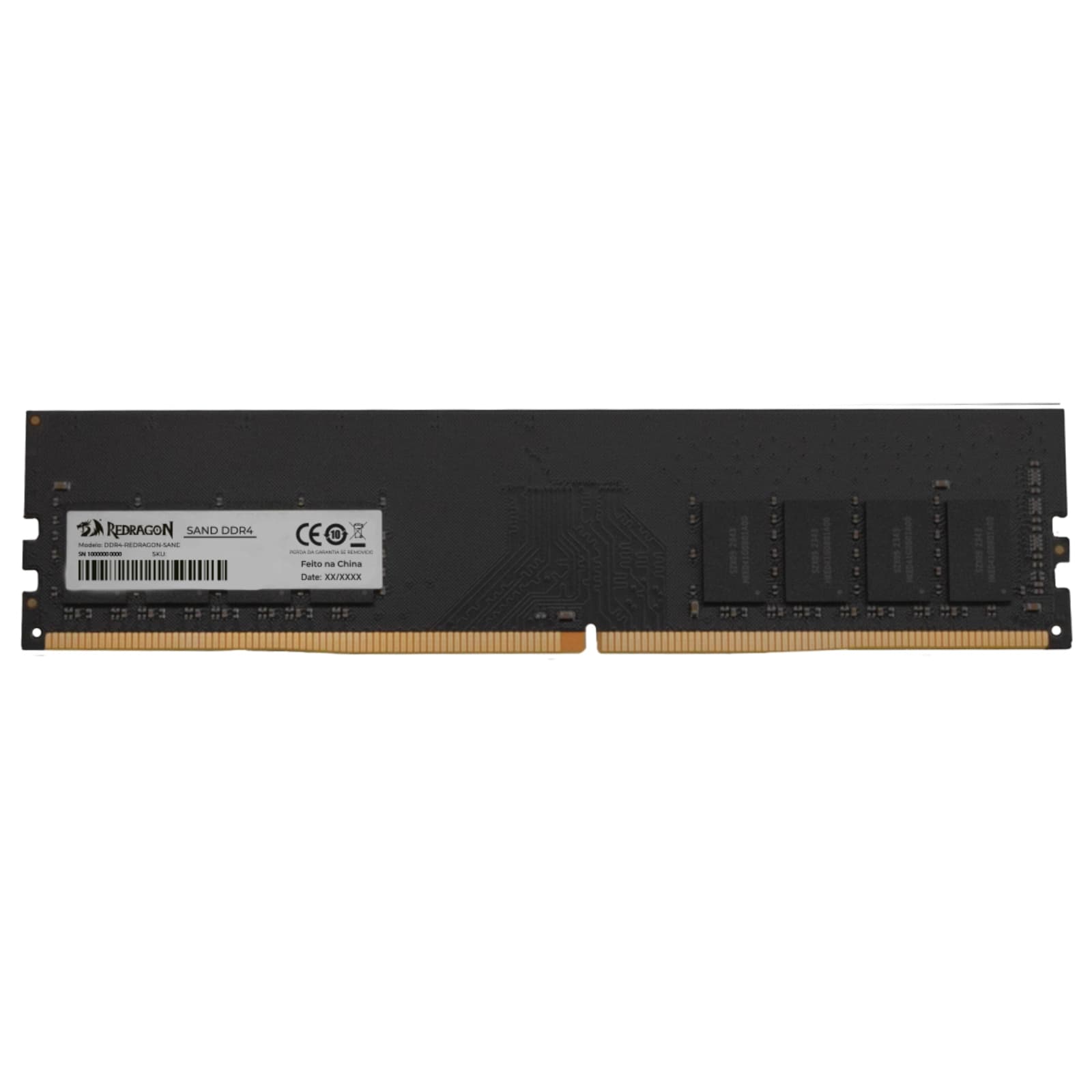 MEMÓRIA 16GB DDR4 3200MHZ REDRAGON SAND, BLACK - GM-708 (SAND)