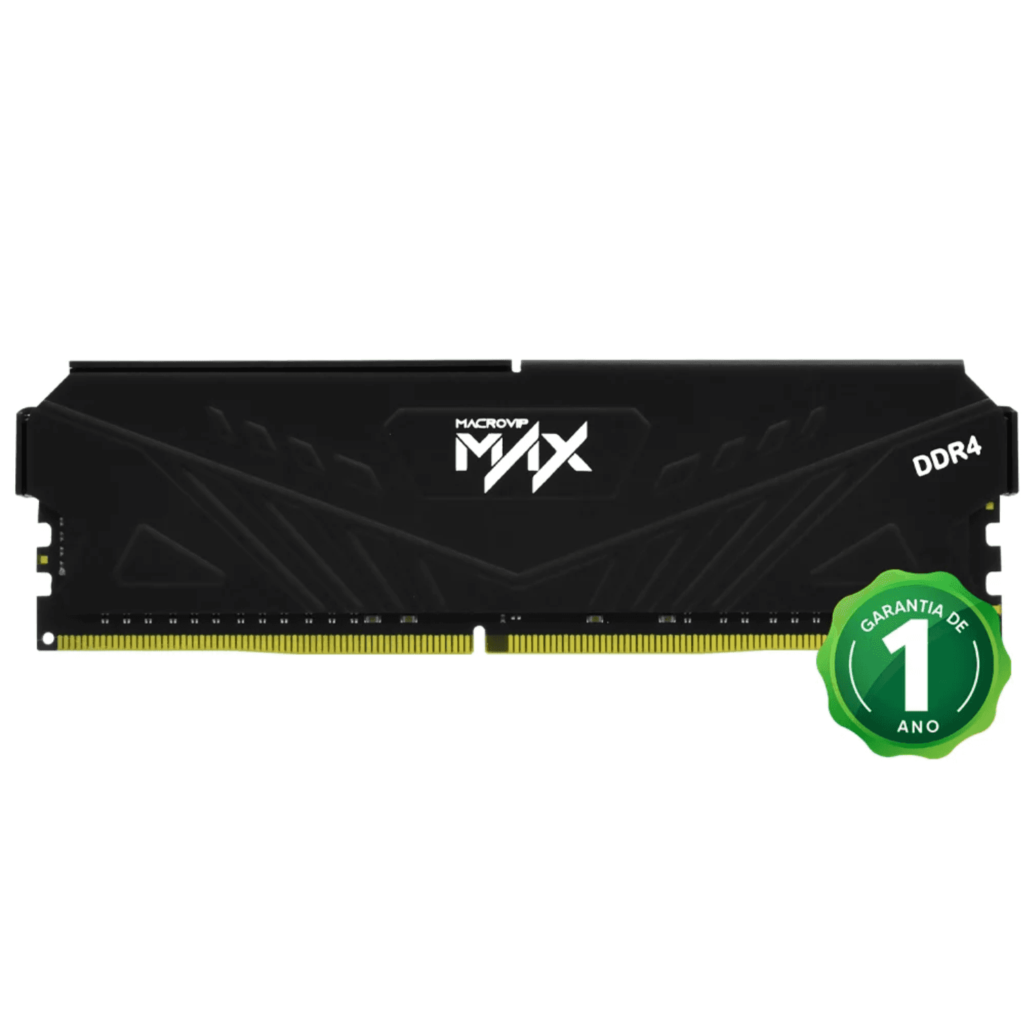 MEMÓRIA 8GB DDR4 3200MHZ MACROVIP MAX, BLACK - MVX32N16/8