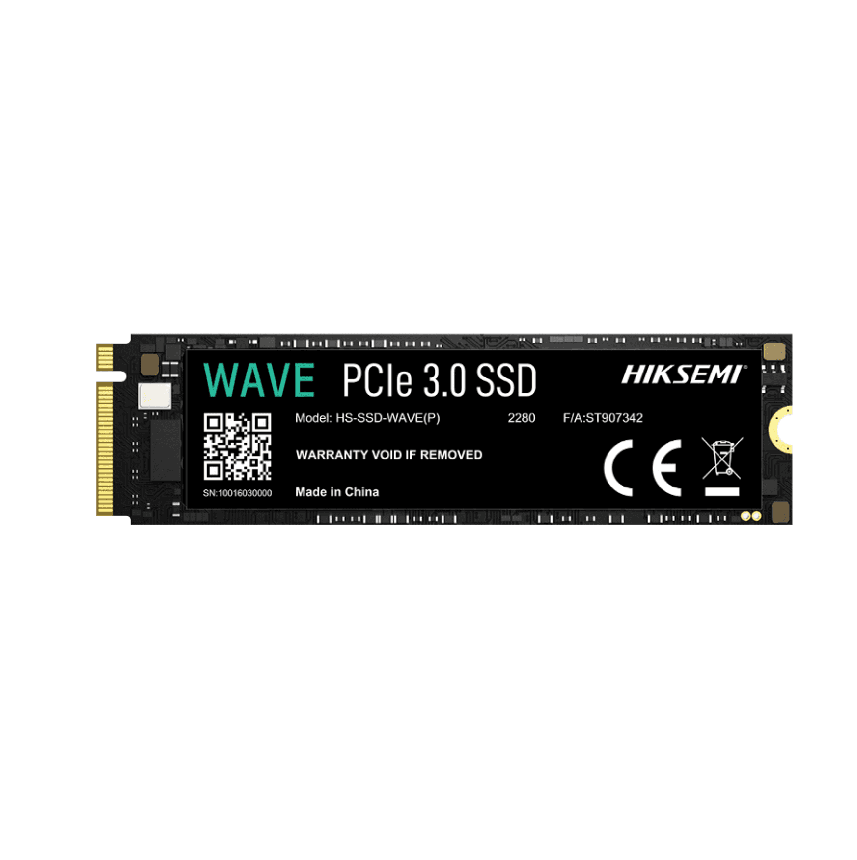 NVME 1TB HIKSEMI WAVE(P), M.2 2280, PCIE GEN 3X4, LEIT 2450MB/S, GRAV 2450MB/S - HS-SSD-WAVE(P) 1024G