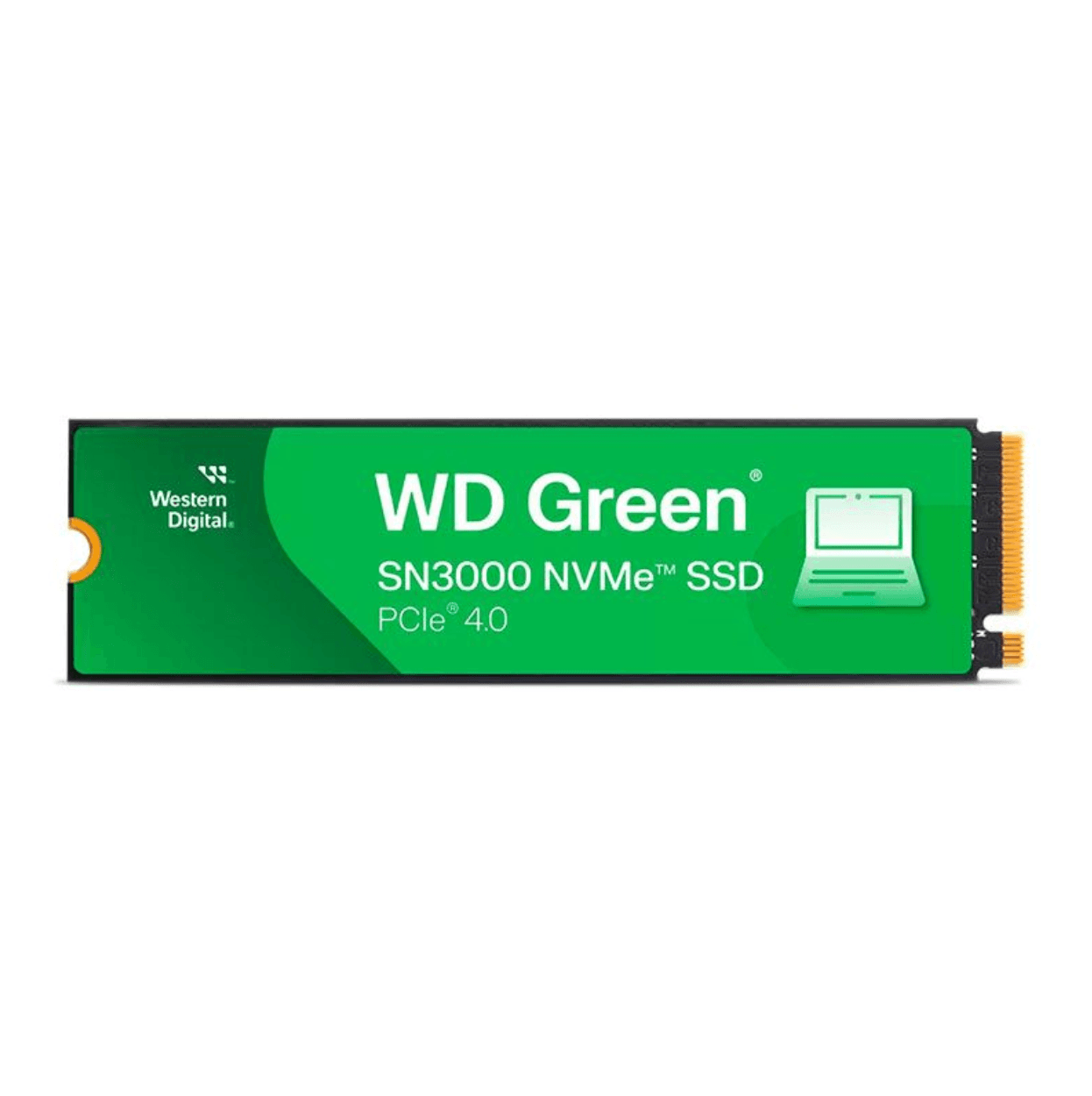 NVME 1TB WD GREEN SN3000, M.2 2280, PCIE GEN 4X4, LEIT 5000MB/S, GRAV 4200MB/S - WDS100T4G0E