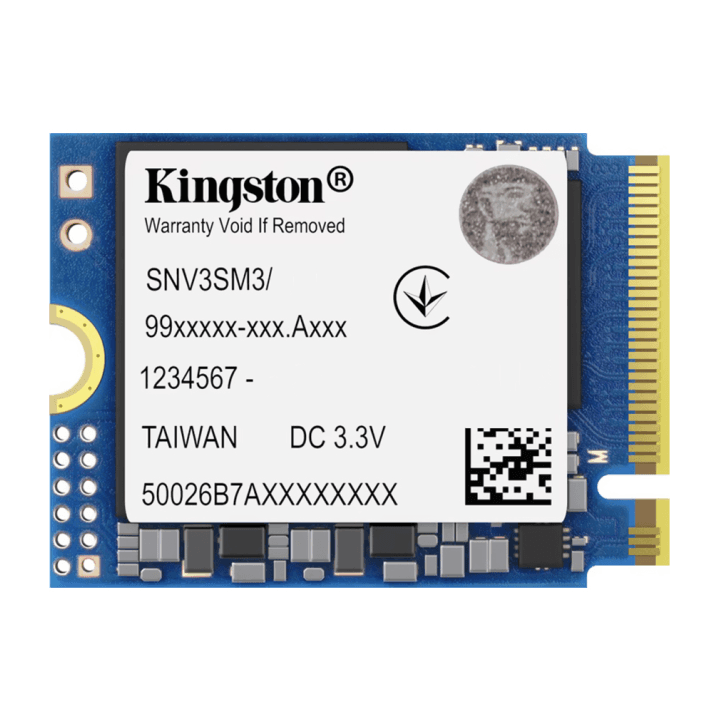 NVME 500GB KINGSTON NV3 MINI, M.2 2230, PCIE GEN 4X4, LEIT 5000MB/S, GRAV 3000MB/S - SNV3SM3/500G