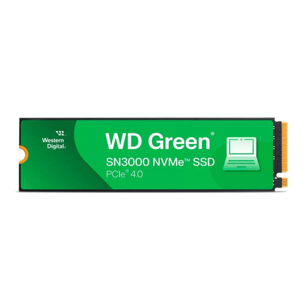 NVME 500GB WD GREEN SN3000, M.2 2280, PCIE GEN 4X4, LEIT 5000MB/S, GRAV 4100MB/S - WDS500G4G0E