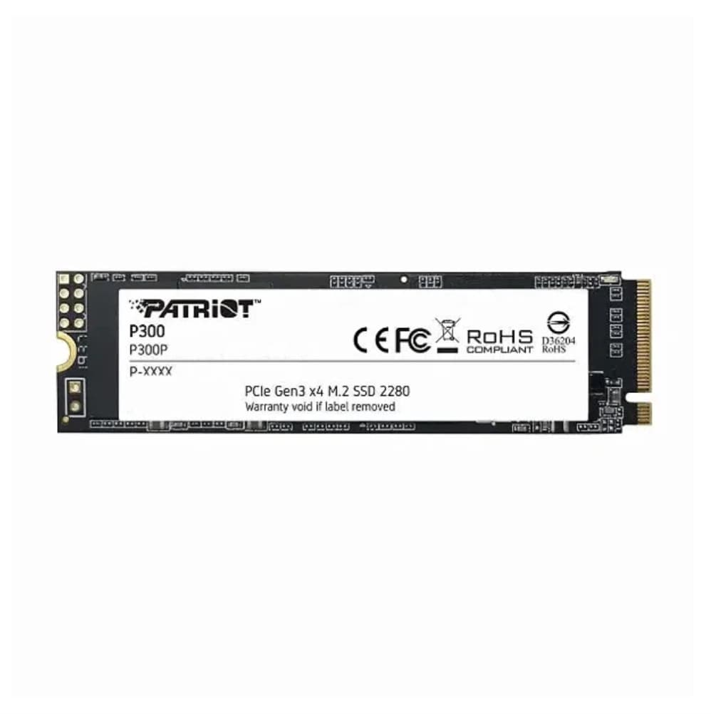 NVME 512GB PATRIOT P300, M.2 2280, PCIE GEN 3X4, LEIT 1700MB/S, GRAV 1100MB/S - P300P512GM28
