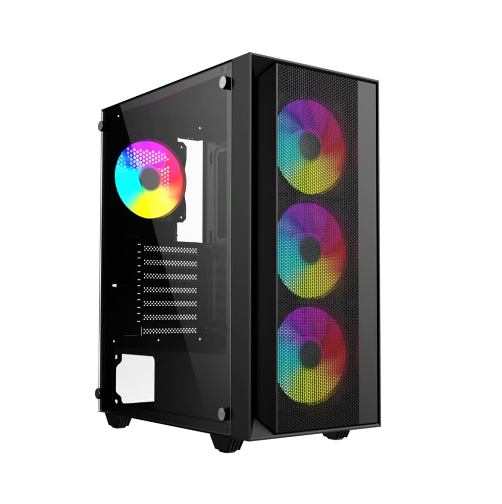 PC GAMER AMD RYZEN 5 5600 - 16GB DDR4 - SSD 500GB - RXT 3060 12GB - 650W