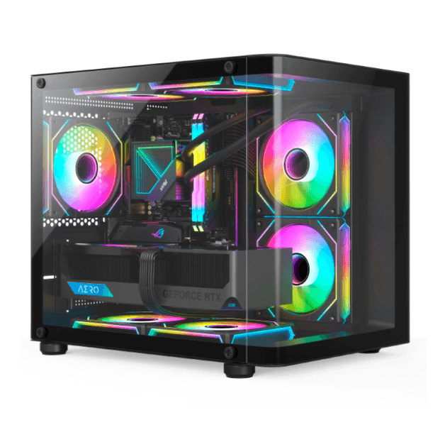 PC GAMER AMD RYZEN 5 8600G - 8GB DDR5 - NVME 500GB - 600W 80P