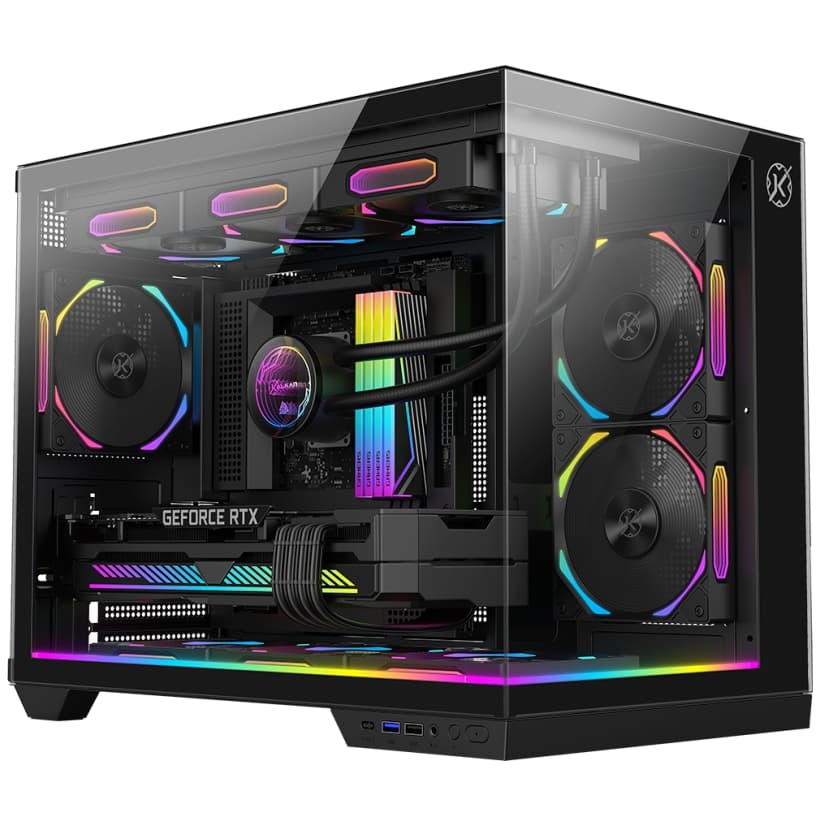 PC GAMER AMD RYZEN 7 7800X3D - 2 X 16GB DDR5 - NVME 4TB - RTX 5060TI 8GB - WT 360MM - 750W 80P