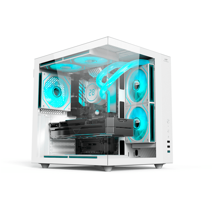 PC GAMER INTEL CORE I5 14400F - 2 X 16GB DDR4 - NVME 1TB - RTX 5050 8GB - 600W 80P