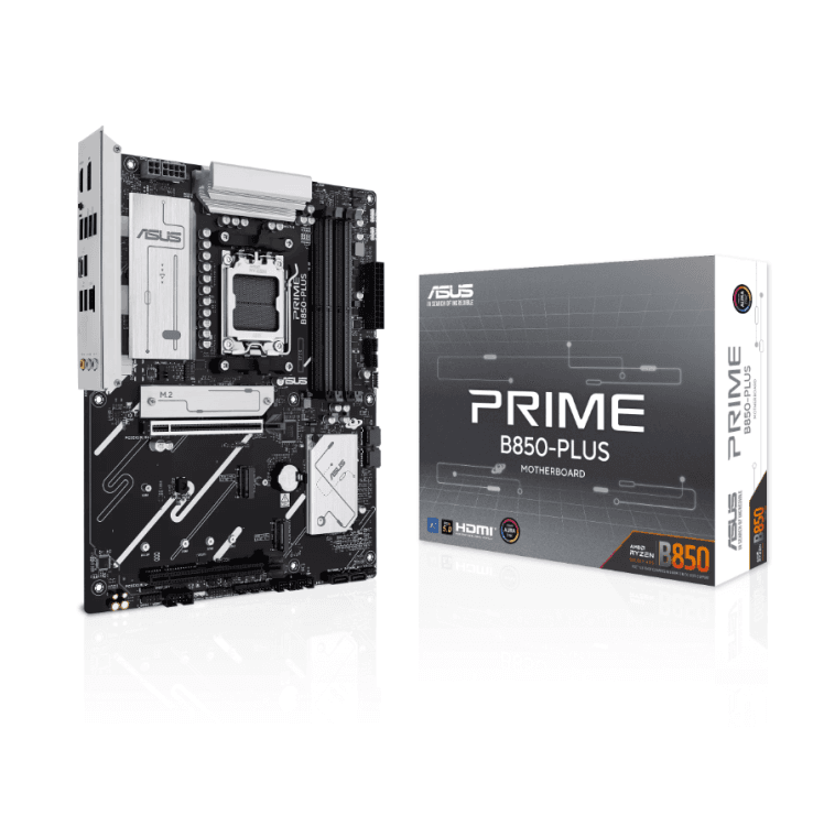 PLACA MÃE ASUS PRIME B850-PLUS, AMD AM5, ATX, DDR5 - PRIME B850-PLUS