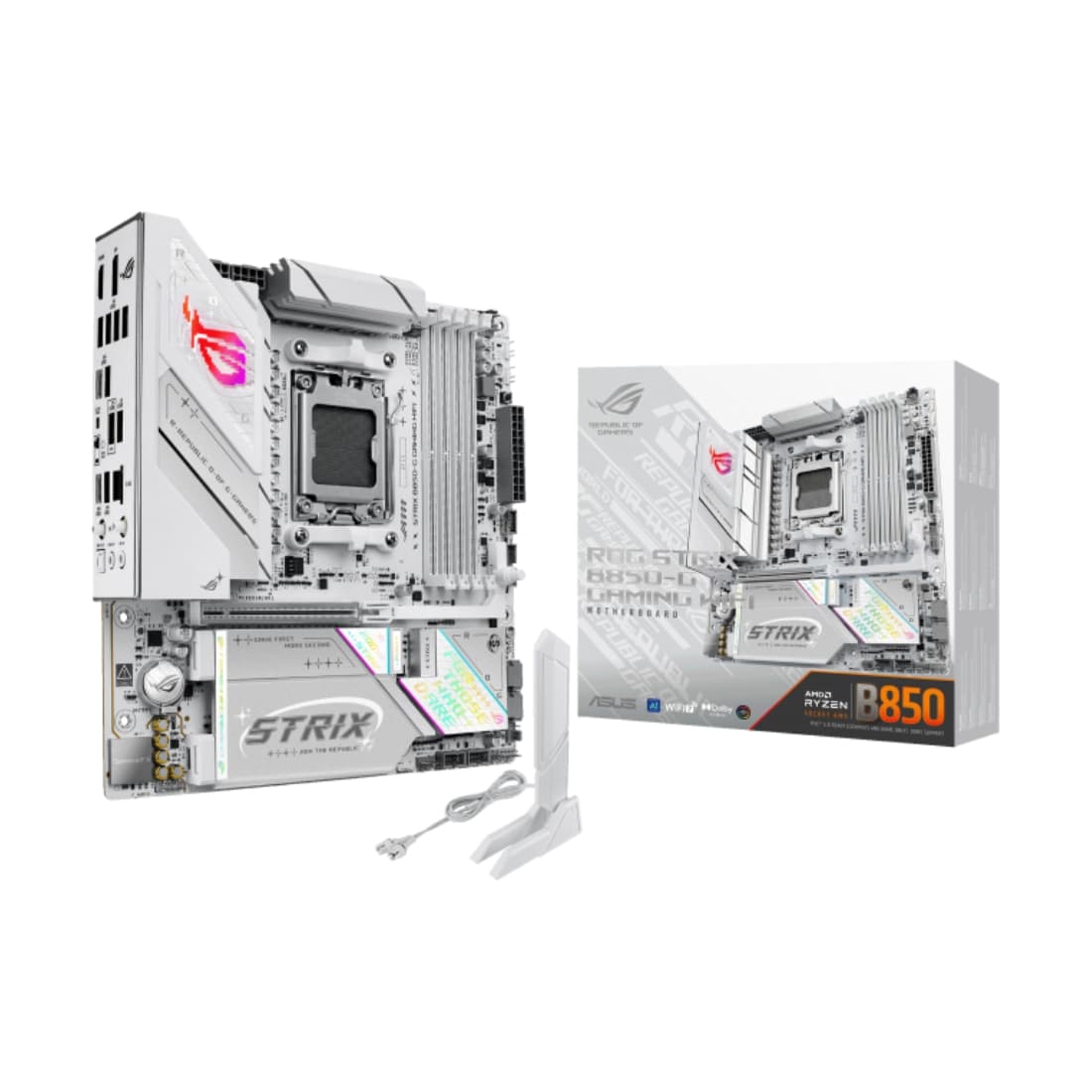 PLACA MAE ASUS ROG STRIX B850-G GAMING WIFI, AMD AM5, ATX, WF/BLT, DDR5 - ROG STRIX B850-G GAMING WIFI