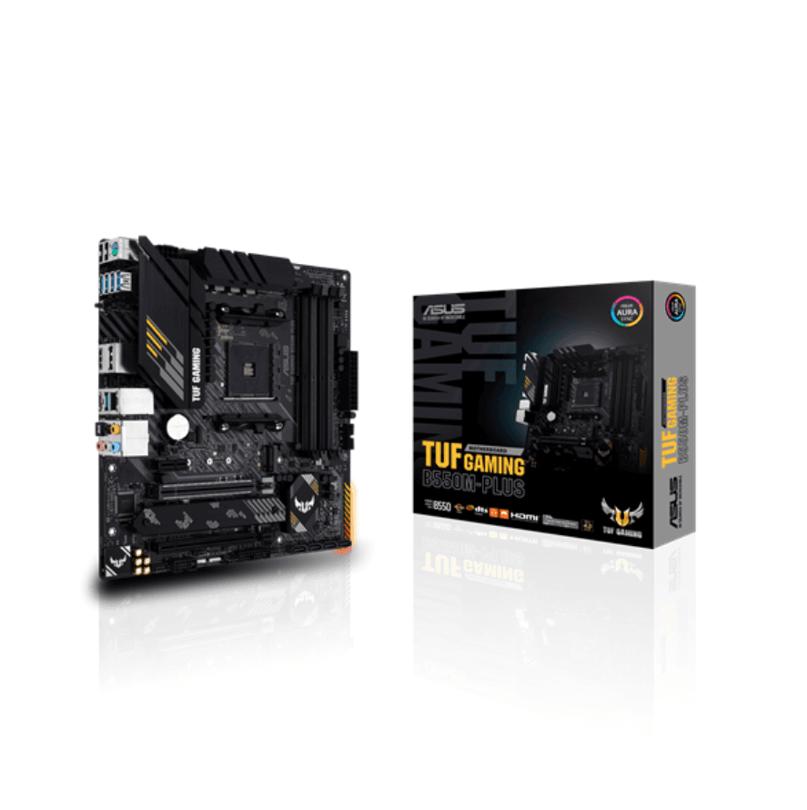 PLACA MÃE ASUS TUF GAMING B550M-PLUS, AMD AM4, MATX, DDR4 - TUF GAMING B550M-PLUS