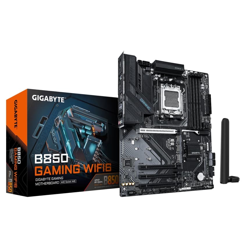 PLACA MÃE GIGABYTE B850 GAMING WIFI6, AMD AM5, ATX, WF/BLT, DDR5 - B850 GAMING WF6