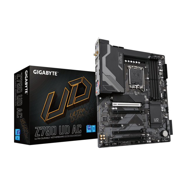 PLACA MÃE GIGABYTE Z790 UD AC, INTEL LGA 1700, ATX, WF/BLT, DDR5 - Z790 UD AC