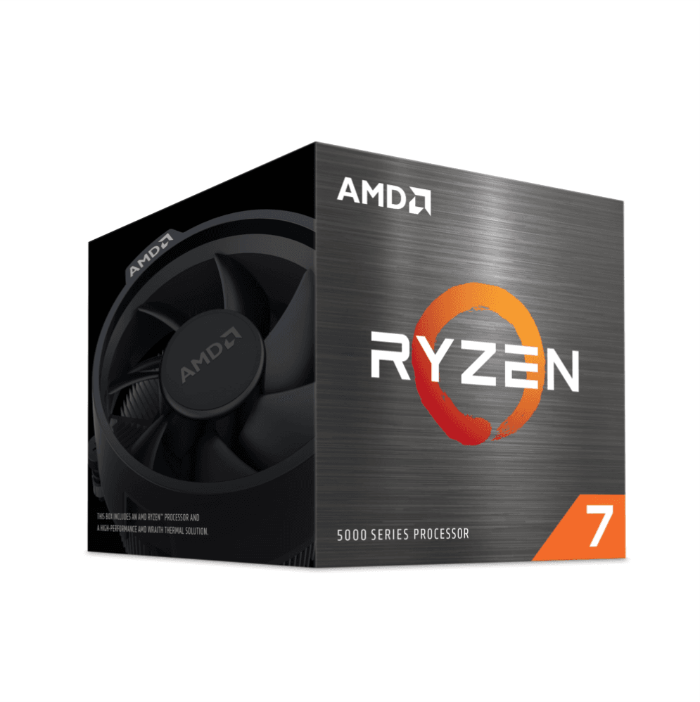 PROCESSADOR AMD RYZEN 7 5700, 4.6GHZ MAX TURBO, CACHE 20MB, 8 CORE, 16 THREADS, AM4 - 100-000000743BOX