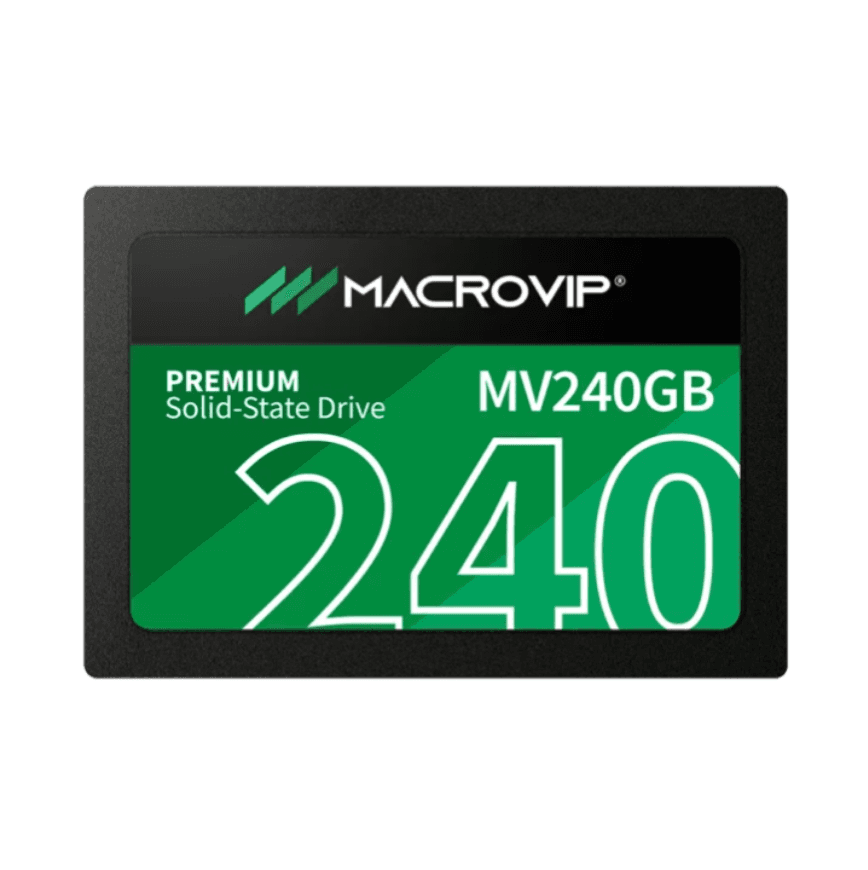 SSD 240GB MACROVIP, SATA III 6GB/S, 2.5', LEIT 520MB/S, GRAV 450MB/S - MV240GB
