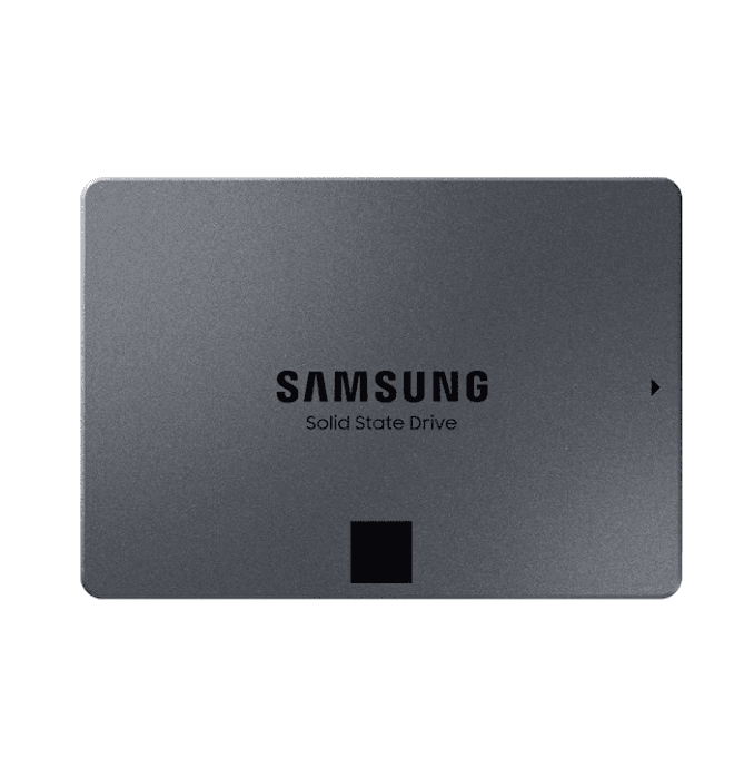 SSD 2TB SAMSUNG 870 QVO, 2.5', SATA III 6GB/S, LEIT 560MB/S, GRAV 530MB/S - MZ-77Q2T0B/AM