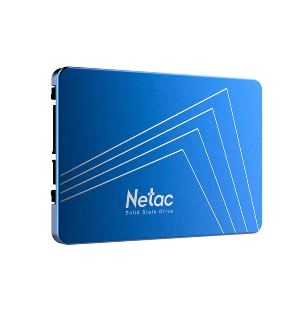 SSD 480GB NETAC N535S, 2.5', SATA III 6GB/S, LEIT 540MB/S, GRAV 490MB/S - NT01N535S-480G-S3X