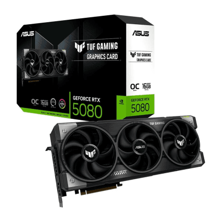 ASUS RTX 5080 TUF GAMING OC 16G NVIDIA GeForce, 16GB, GDDR7 + FRETE