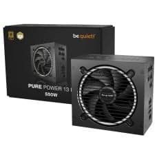 Fonte Be Quiet Pure Power 13 M, 550W, 80 Plus Gold, PFC Ativo, Full Modular, Preto, BP024BR