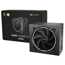Fonte Be Quiet Pure Power 13 M, 650W, 80 Plus Gold, PFC Ativo, Full Modular, Preto, BP025BR
