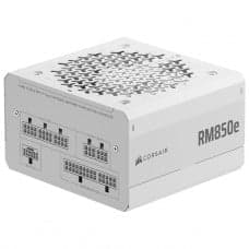 Fonte Corsair RM850e, 850W, Cybenetics Gold, PCIe 5.1, Full Modular, Branco, CP-9020293-BR