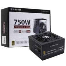Fonte Xilence XN173 | XP750MR9.2, 750W, 80 Plus Gold, PFC Ativo, Semi-Modular, Preto