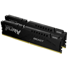 Memória DDR5 Kingston Fury Beast EXPO, 16GB (2x8GB), 6000Mhz, Black, KF560C36BBEK2-16