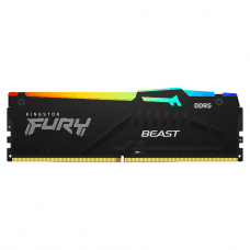 Memória DDR5 Kingston Fury Beast EXPO, RGB, 8GB, 5600Mhz, Black, KF556C36BBEA-8