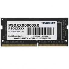 Memória Para Notebook DDR4 Patriot Signature, 8GB, 3200MHz, PSD48G32002S