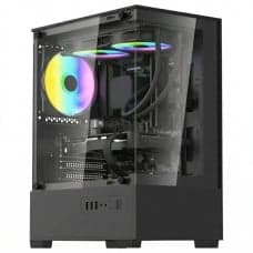 PC GAMER CAPTAIN AMD Ryzen 5 5500X3D / AMD Radeon RX 7600 / 16GB DDR4 (2X8GB) / SSD 256GB NVME