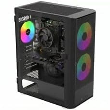PC GAMER CAPTAIN Intel Core i5 12400F / AMD Radeon RX 9060 / 16GB DDR4 (2X8GB) / SSD 480GB