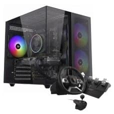 PC GAMER SIM TRUCKER AMD Ryzen 5 5500 / AMD Radeon RX 580 8GB / 16GB DDR4 / SSD 512GB