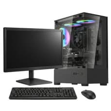 PC GAMER SOLDIER Intel Core i3 8100 / AMD Radeon RX 580 / 16GB DDR4 (2X8GB) / SSD 512GB / Monitor 19 Pol