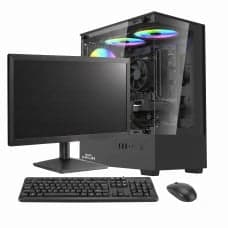 PC GAMER SOLDIER Intel Core i7 / AMD Radeon RX 550 / 16GB DDR3 (2X8GB) / SSD 256GB / + Monitor 19 Pol / +