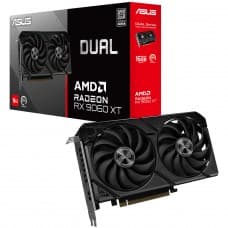 Placa de Vídeo Asus AMD Radeon RX 9060 XT Dual, 16GB, GDDR6, FSR, Ray Tracing, DUAL-RX9060XT-16G