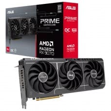 Placa de Vídeo Asus Prime AMD Radeon RX 9070 EVO OC Edition, 16GB, GDDR6, FSR, Ray Tracing, 90YV0MQ0-M0NA