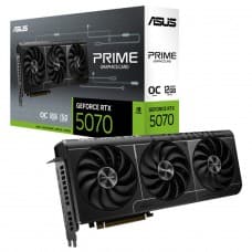 Placa de Vídeo Asus Prime NVIDIA GeForce RTX 5070 OC Edition, 12GB, GDDR7, DLSS, Ray Tracing, 90YV0M10-M0