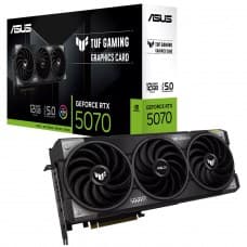Placa de Vídeo Asus TUF Gaming NVIDIA GeForce RTX 5070, 12GB, GDDR7, DLSS, Ray Tracing, TUF-RTX5070-12G-G