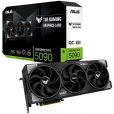 Placa de Vídeo Asus TUF Gaming NVIDIA GeForce RTX 5090 OC, 32GB, GDDR7, DLSS, Ray Tracing, TUF-RTX5090-O3