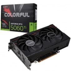 Placa de Vídeo Colorful NVIDIA GeForce RTX 5060 Ti Gaming DUO 8GB-V, 8GB, GDDR7, DLSS, Ray Tracing