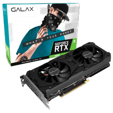 Placa de Vídeo Galax NVIDIA GeForce RTX 3060 (1-Click OC), LHR, 12GB, GDDR6, DLSS, Ray Tracing, 36NOL7MD1