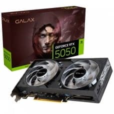 Placa de Vídeo Galax NVIDIA GeForce RTX 5050 1-Click OC Teclab Lite, 8GB, GDDR6, DLSS, Ray Tracing, 55NSL