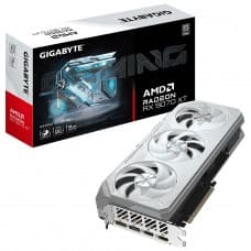 Placa de Vídeo Gigabyte AMD Radeon RX 9070 XT Gaming OC ICE, 16GB, GDDR6, FSR, Ray Tracing, GV-R907XGAMIN