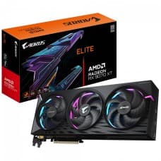 Placa de Vídeo Gigabyte Aorus AMD Radeon RX 9070 XT Elite, 16GB, GDDR6, FSR, Ray Tracing, GV-R9070XTAORUS